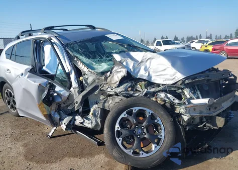 2021 Subaru Crosstrek Premium from USA, damaged, VIN JF2GTAPC7M8672271